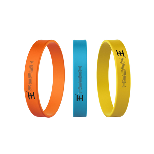 REESH Motivational Silicone Wristbands